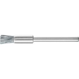 PFERD TOOLS Miniatur-Pinselbürste PBU Ø 5 mm Schaft-Ø 3 mm SiC-Filament-Ø 0,55 mm Korn 320 Produktbild