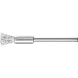 PFERD TOOLS Miniatur-Pinselbürste PBU Ø5 mm Schaft-Ø3 mm Stahl-Draht-Ø0,10 Produktbild