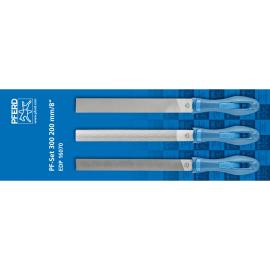 Feilen-Set mit Heft 3-tlg. 200mm Feilen-Sortiment für anspruchsvolle Heim-/Handwerker Produktbild