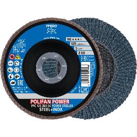 Trenn-/Fächerscheiben-Set PFC 125 Z60 SG POWER / EHT 125-1,0 SG STEELOX für Stahl/Edelstahl Produktbild