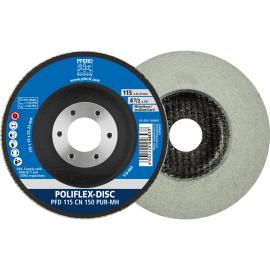 PFERD TOOLS Poliflex Disc PFD Ø 115x14 mm Bohrung-Ø 22,23 mm Bindung PUR Mittelhart SIC150 Produktbild