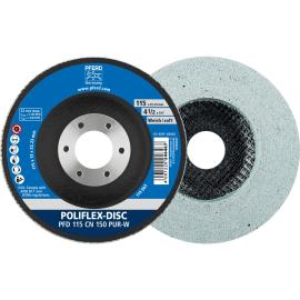 PFERD TOOLS Poliflex Disc PFD Ø 115x14 mm Bohrung-Ø 22,23 mm Bindung PUR Weich SIC150 Produktbild