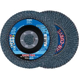 Trenn-/Fächerscheiben-Set PFR 125 M Z40 SGP CURVE / EHT 125-1,0 SG STEELOX für Stahl/Edelstahl Produktbild