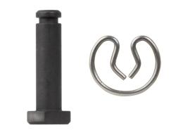 224611 Rädchenbolzen mit Sicherungsring Gr. 1 + 2 Produktbild