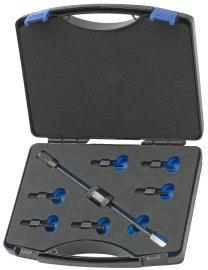 GEDORE 1.81/K-1 Gewindeadapter-Satz mit Gleithammer 200 g, 7-teilig Produktbild