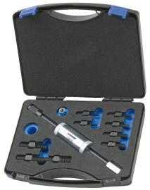 GEDORE 1.81/K-12 Gewindeadapter-Satz mit Gleithammer 700 g, 11-teilig Produktbild