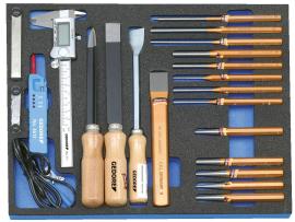 GEDORE 2005 CT2-119 Werkzeugsortiment in Check-Tool-Modul, 21-teilig Produktbild
