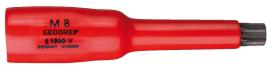 GEDORE VDE INX 30 VDE-Schraubendrehereinsatz 3/8" für Innenvielzahnschrauben XZN Produktbild