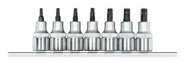 GEDORE R62458107 Schraubendrehereinsätze 1/2 +Leiste 7-teilig Produktbild