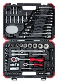 GEDORE R46003092 Steckschlüssel-Satz 1/4"+1/2" 92-teilig Produktbild