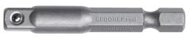 GEDORE R47110009 Antriebsadapter 1/4" 4-kant x 1/4" 6-kant 50 mm Produktbild