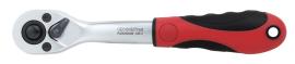 GEDORE R40050009 2K-Umschaltknarre 1/4 gekröpft 145 mm Rückschwenkwinkel 10° Produktbild