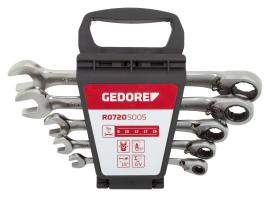 GEDORE R07205005 Ringratschenmaulschlüssel Satz SW8-19 mm 5-teilig Produktbild