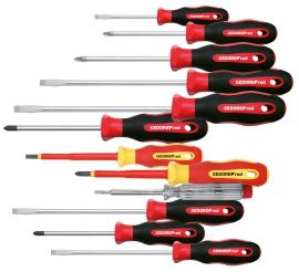 GEDORE R38002012 Schraubendrehersatz PH+PZ+LS 2K 12-teilig Produktbild