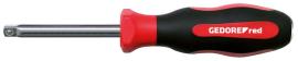 GEDORE R38950001 Vierkantsteckgriff 1/4" 62mm 2K-Griff Produktbild