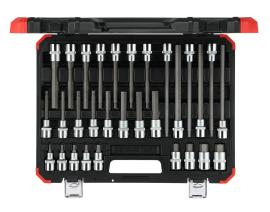 GEDORE R68003030 Schraubendrehereinsätze 1/2 6-kant 30-teilig Produktbild