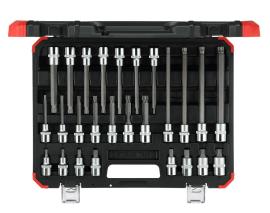 GEDORE R68003026 Schraubendrehereinsätze 1/2 XZN 26-teilig Produktbild