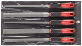 GEDORE R93000005 Feilensatz 3-kant + 4-kant + Flach + Rund + Halb 5-teilig Produktbild