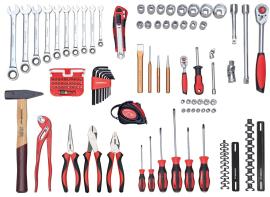 GEDORE R21000108 Werkzeugsatz ALL-IN lose 108-teilig Produktbild