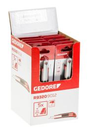 GEDORE R93209012 Display Cutter Klingenbreite 9 mm 12-teilig Produktbild