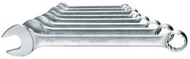 7-08A Ring-Maulschlüssel-Satz 8-teilig UD-Profil 3/8-1" Produktbild