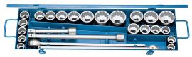 GEDORE D 32 EMAU-2 Steckschlüssel-Satz 3/4" 25-teilig UD-Profil mm+ZOLL Produktbild