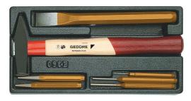 GEDORE 1500 ES-350 Meißel-Sortiment in 1/3 ES-Modul Produktbild