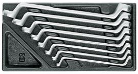 GEDORE 1500 ES-2 Doppelringschlüssel-Satz in 1/3 ES-Modul Produktbild