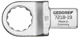 7218 Einsteckringschlüssel 14x18 Produktbild
