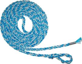 PP - Bindestrick Ø 8mm 250cm lang, blau / weiß Produktbild