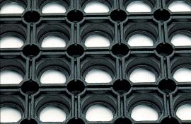 Wabenmatte leichte Ausf. SBR/NR, Brandschutzkl. B1schwarz,offene Decke, 22mm, 1500x1000mm Produktbild