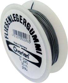 Fliesenleger Gummi 20m grau Overmann Produktbild