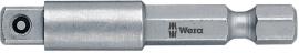 WERA Steckschlüssel-Adapter 1/4" für Einsätze 1/4" 100mm Produktbild