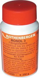 Weichlötpaste Rosol 3 250g Flasche Rothenberger Produktbild