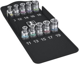 WERA Steckschlüsseleinsatz- Garnitur Zyklop 1/2" Haltefunktion 10-teilig Produktbild