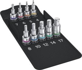 WERA Schraubendrehereins-atz-Garnitur Zyklop 1/2" Haltefunktion 6-kant 9-t-eilig Produktbild
