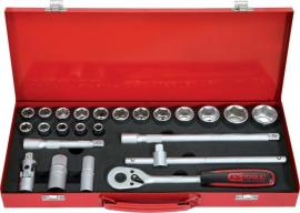 Steckschlüssel-Garnitur 1/2" 24-teilig KS Tools Produktbild