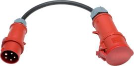 Adapterleitung 16 auf 32A0,5m H07RN-F5G2,5 400V mit Mennekes PowerTOPXtraAlthoff Produktbild