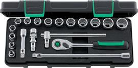 STAHLWILLE Steckschlüsseleinsatz- Garnitur 3/8" 45/14/5I QR19-teilig Produktbild