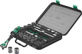 WERA Steckschlüssel- Sortiment Zyklop Speed 8100 SB 2 3/8" im Blechkasten 43-teilig Produktbild