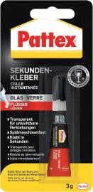 Pattex Sekundenkleber Glas flüssig 3g Produktbild