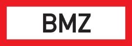 SAFETYMARKING Brandschutzschild BMZ 297x105mm Folie nachleuchtend Produktbild