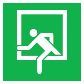 Rettungsschild, Notausstieg/Fluchtweg Produktbild