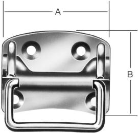 Kistengriffe VA/100 mm GAH Alberts Produktbild