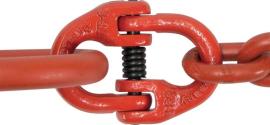 Verbindungsglied GK 8 Stahl rot-lackiert NG 8-8 Produktbild