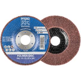 PFERD TOOLS POLINOX Vlies-Schleifdisc PNL Ø 115 mm Bohrung-Ø 22,23 mm A280 für Feinschliff und Finish Produktbild
