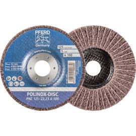 PFERD TOOLS POLINOX Vlies-Schleifdisc PNZ Ø 125 mm Bohrung-Ø 22,23 mm A100 für Feinschliff und Finish Produktbild