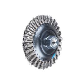 PFERD TOOLS Kegelbürste gezopft KBG Ø 125x15 mm M14 Edelstahl-Draht-Ø 0,35 mm Winkelschleifer Produktbild