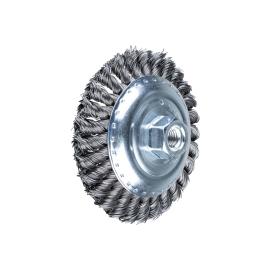 PFERD TOOLS Kegelbürste gezopft KBG Ø 125x15 mm M14 Stahl-Draht-Ø 0,50mm Winkelschleifer Produktbild