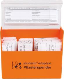 Pflasterspender aluderm- aluplast, orange Produktbild